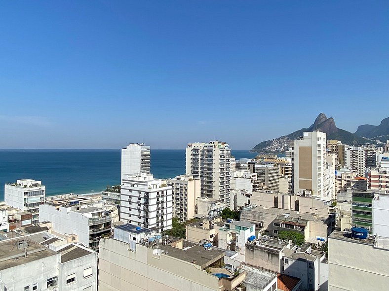 Dos suites con impresionantes vistas de Ipanema