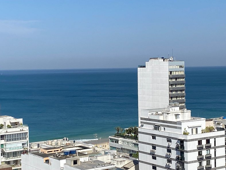 Duas suítes com vista deslumbrante em Ipanema