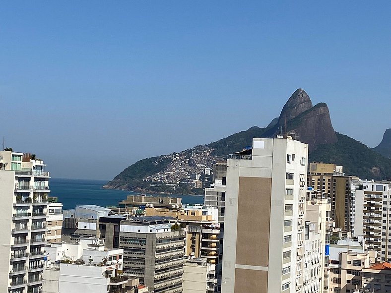 Duas suítes com vista deslumbrante em Ipanema