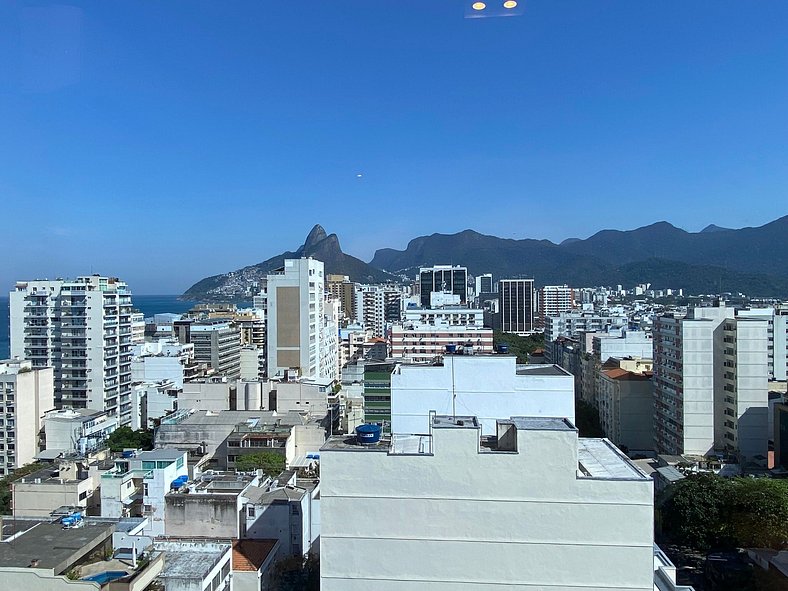 Duas suítes com vista deslumbrante em Ipanema